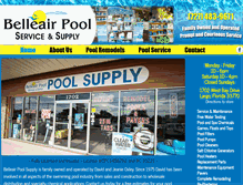 Tablet Screenshot of belleairpoolsupply.com